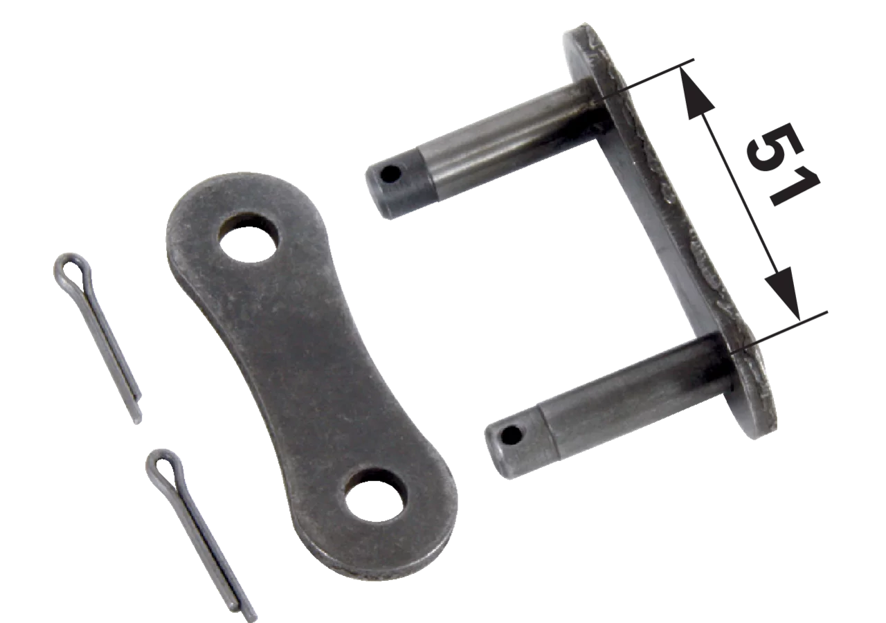 Rollboden-Kettenverbindungsglied gerade Teilung 51mm GartenShop24