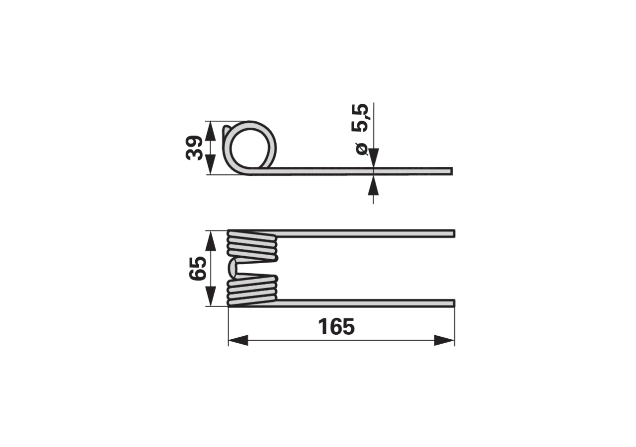 Pick-up-Zinke – passend für Orkel 57637 GartenShop24