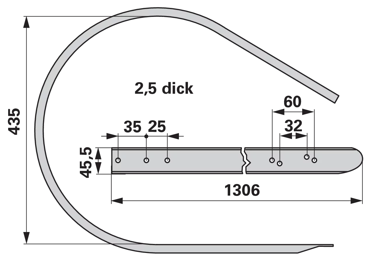 Abstreifer – passend für Welger 1125.42.05.01 GartenShop24