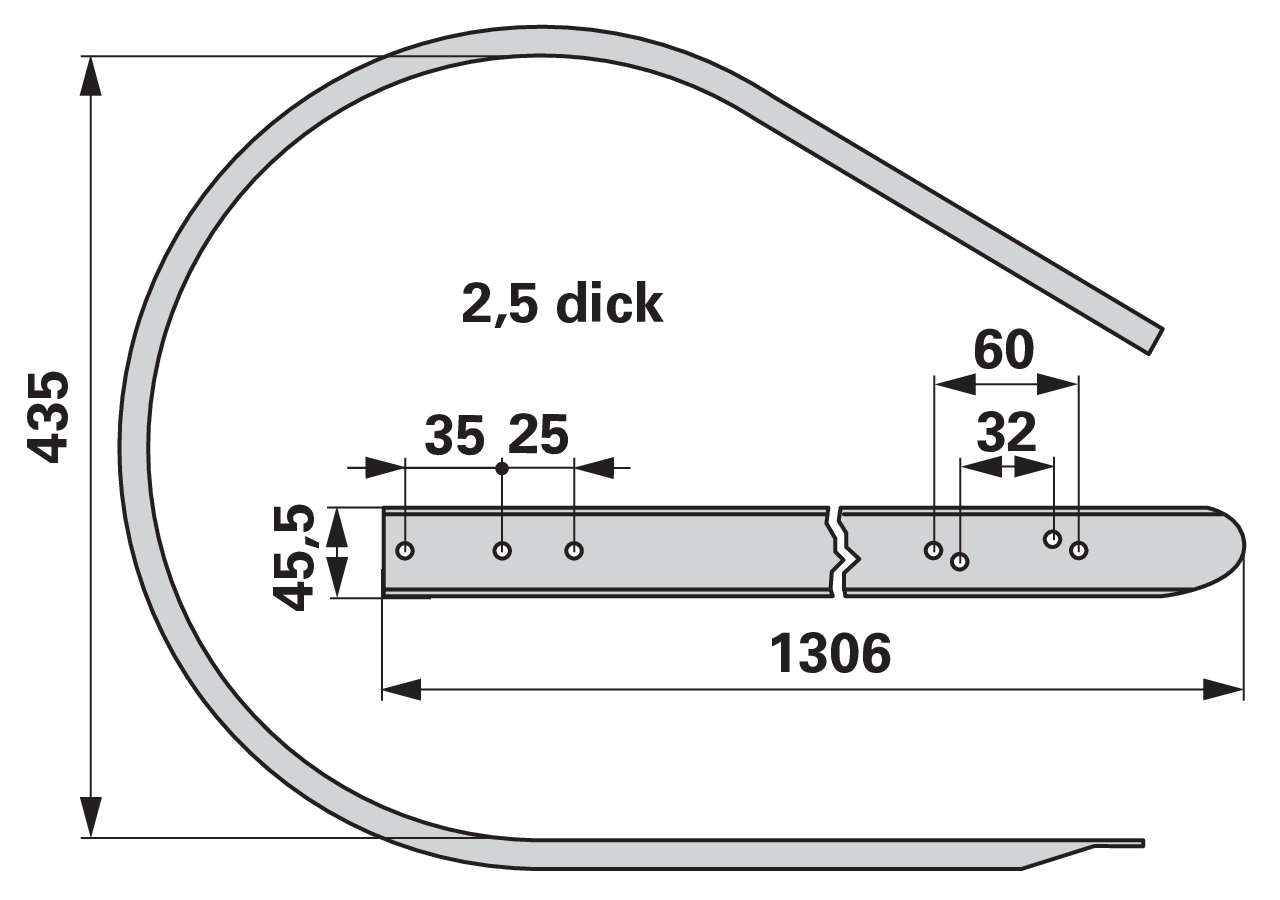 Abstreifer – passend für Welger 1125.42.05.01 GartenShop24