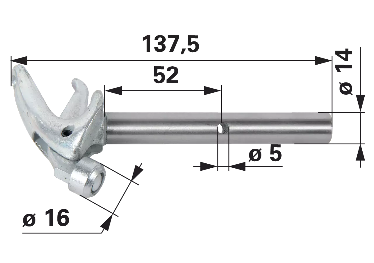 Knüpferhaken – passend für Welger 1101.23.02.01 GartenShop24