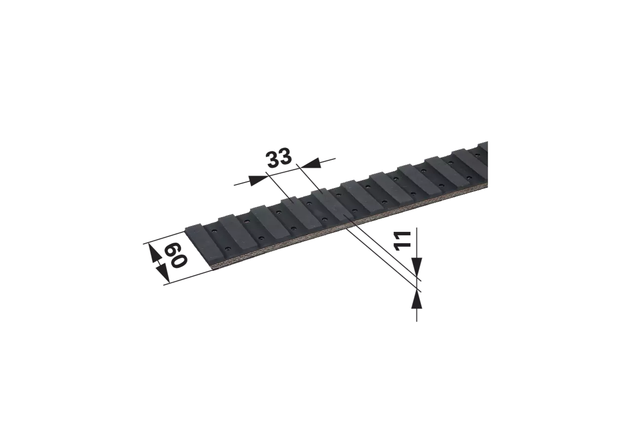 Riemen V-Profil, Teilung 33 mm GartenShop24