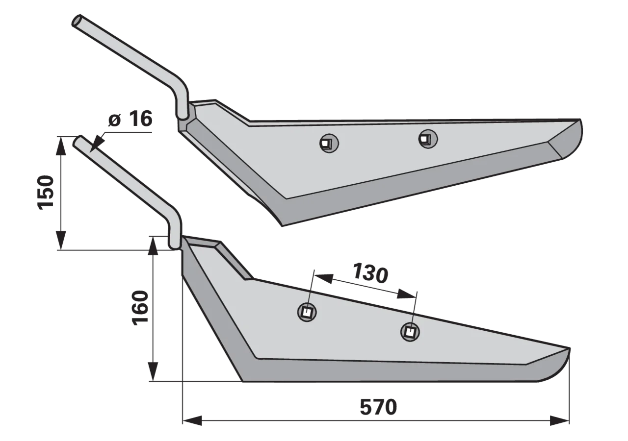 Rodeschar links – passend für Gilles 7099 GartenShop24