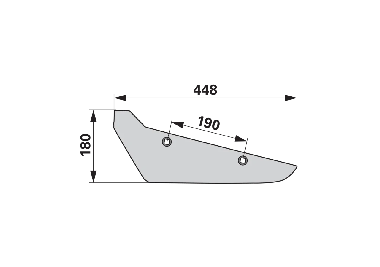 Rodeschar links – passend für Holmer L801 GartenShop24