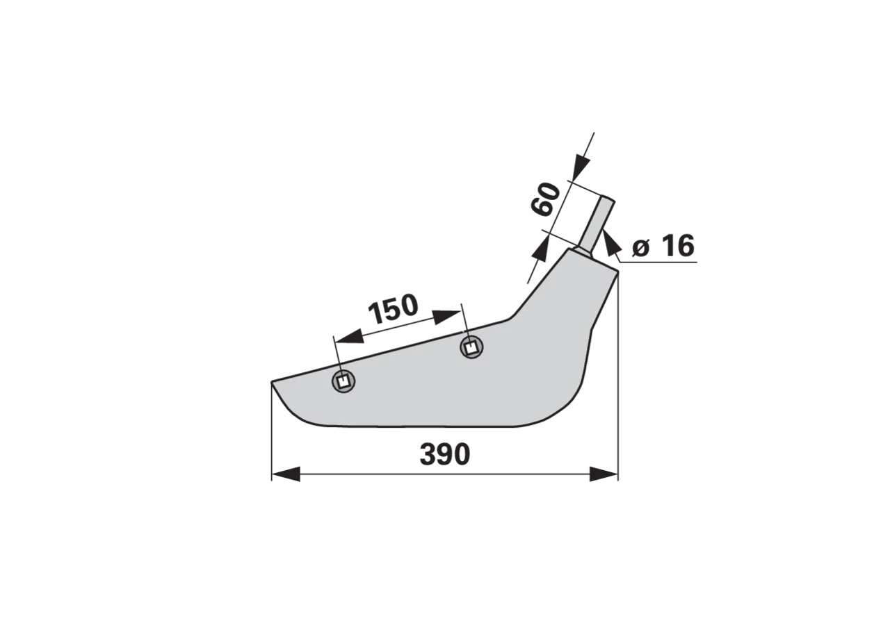 Rodeschar rechts – passend für Ropa 207004400 GartenShop24