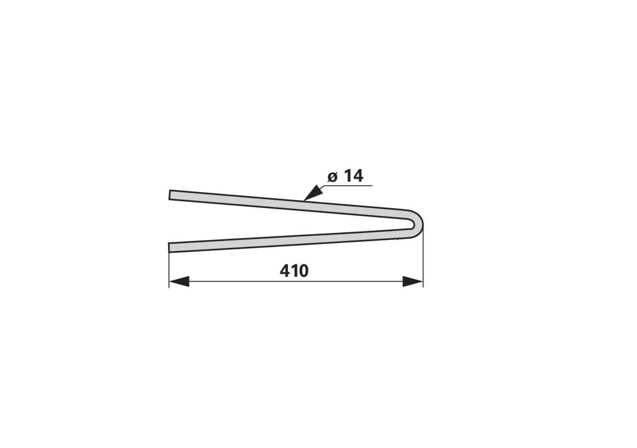 Siebsternzinken 410 mm – passend für Stoll 0589520 GartenShop24