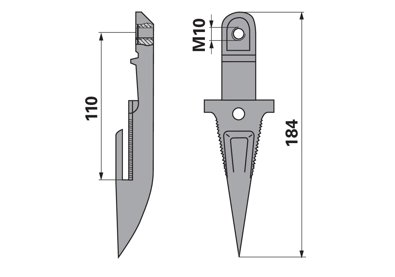 Einzelfinger mit Fingerplatte – passend für Steyr 188720510 GartenShop24