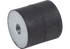 Rundpuffer AD 20 x H 20 mm, M6 Aebi 103.6434 Aebi