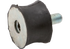 Rundpuffer AD 39 x H 25 mm, M10 – passend für Aebi AM2006504 GartenShop24