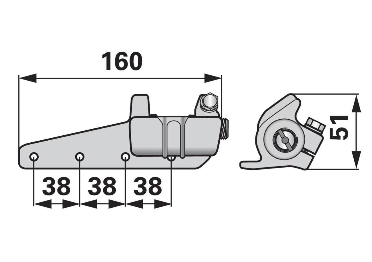 Messerkopf zu Obermesser ESM 2470050 ESM