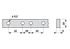 Obermesserrücken L 260 cm, für Portalantrieb ESM 355.8910 ESM