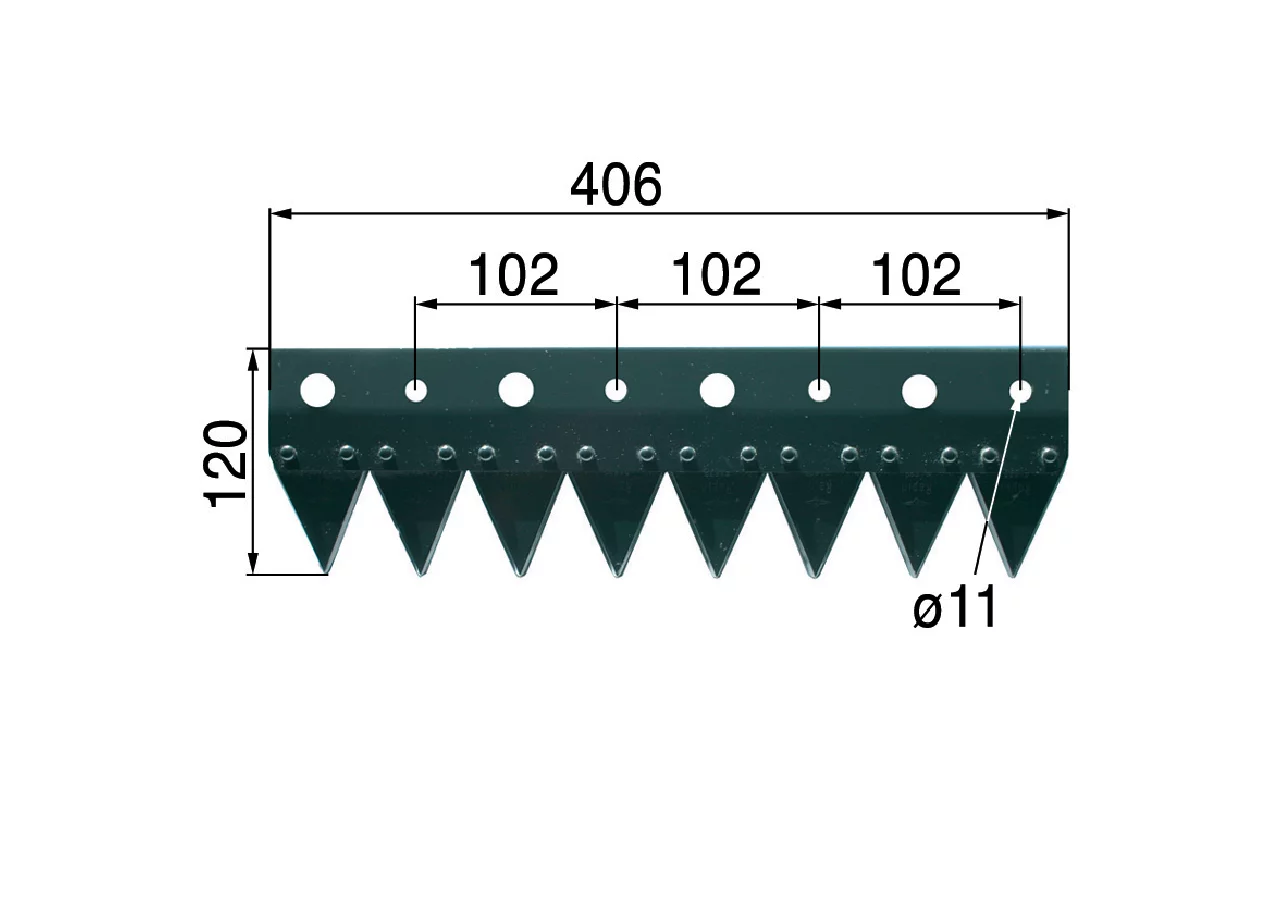 Halter mit Klingen – passend für Rapid 257222 GartenShop24