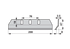 Reibplatte L 200 mm, für Hochschnitt Reform 110.463.328 GartenShop24
