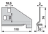 Messerkopfführungsplatte links ESM 3321340 ESM