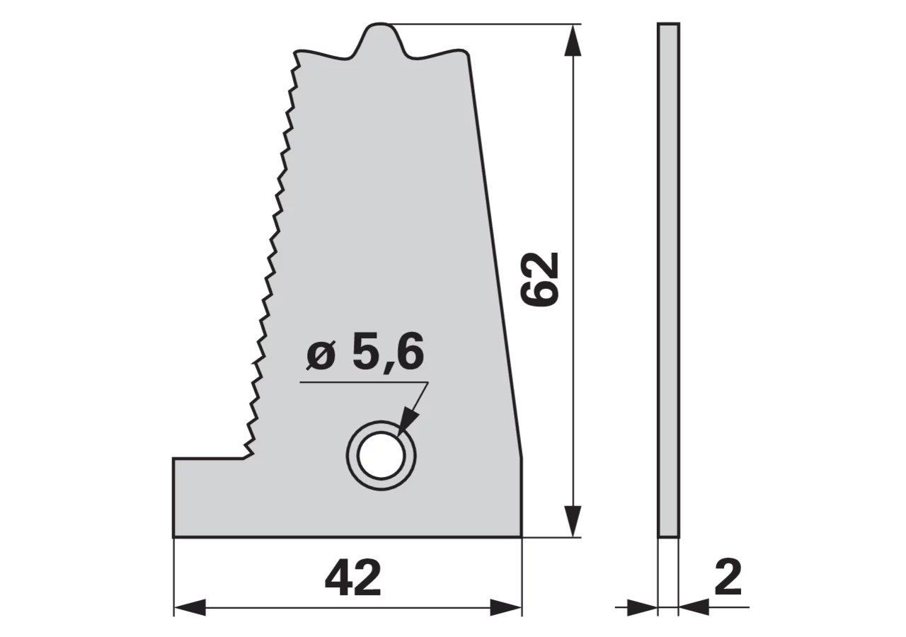 Schuhplatte rechts – passend für Reform 58232B Schröckenfux