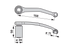 Messerkopfhalter rechts ESM 2674420 ESM