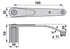 Messerführungsarm für Obermesser ESM bidux 2671270 ESM