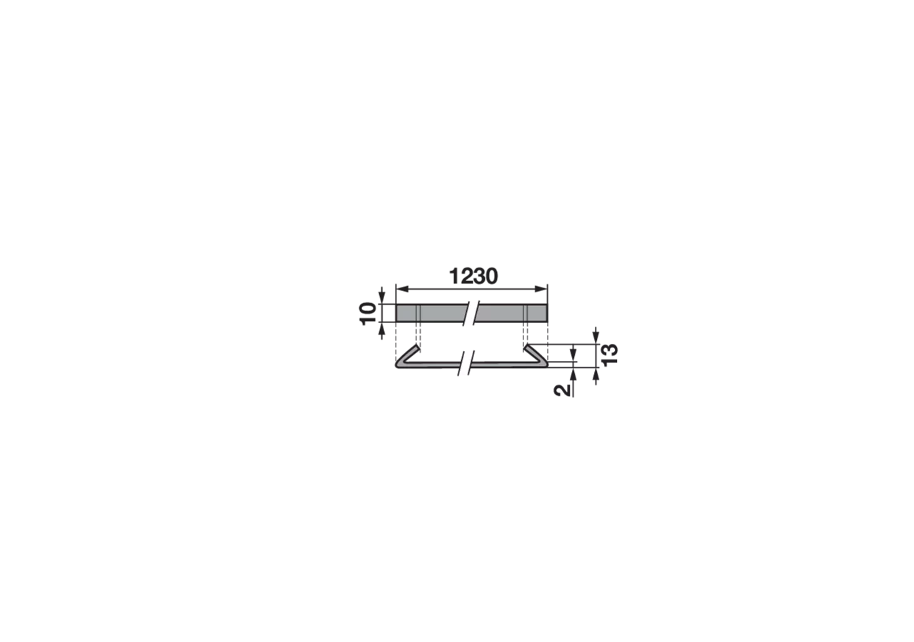 Führungsschiene für Balken 122 cm BCS 563.46711 BCS