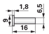 Flachkopfniet AD 6,5 x L 16 mm, 200 Stück – passend für BCS 331.26516.0 GartenShop24