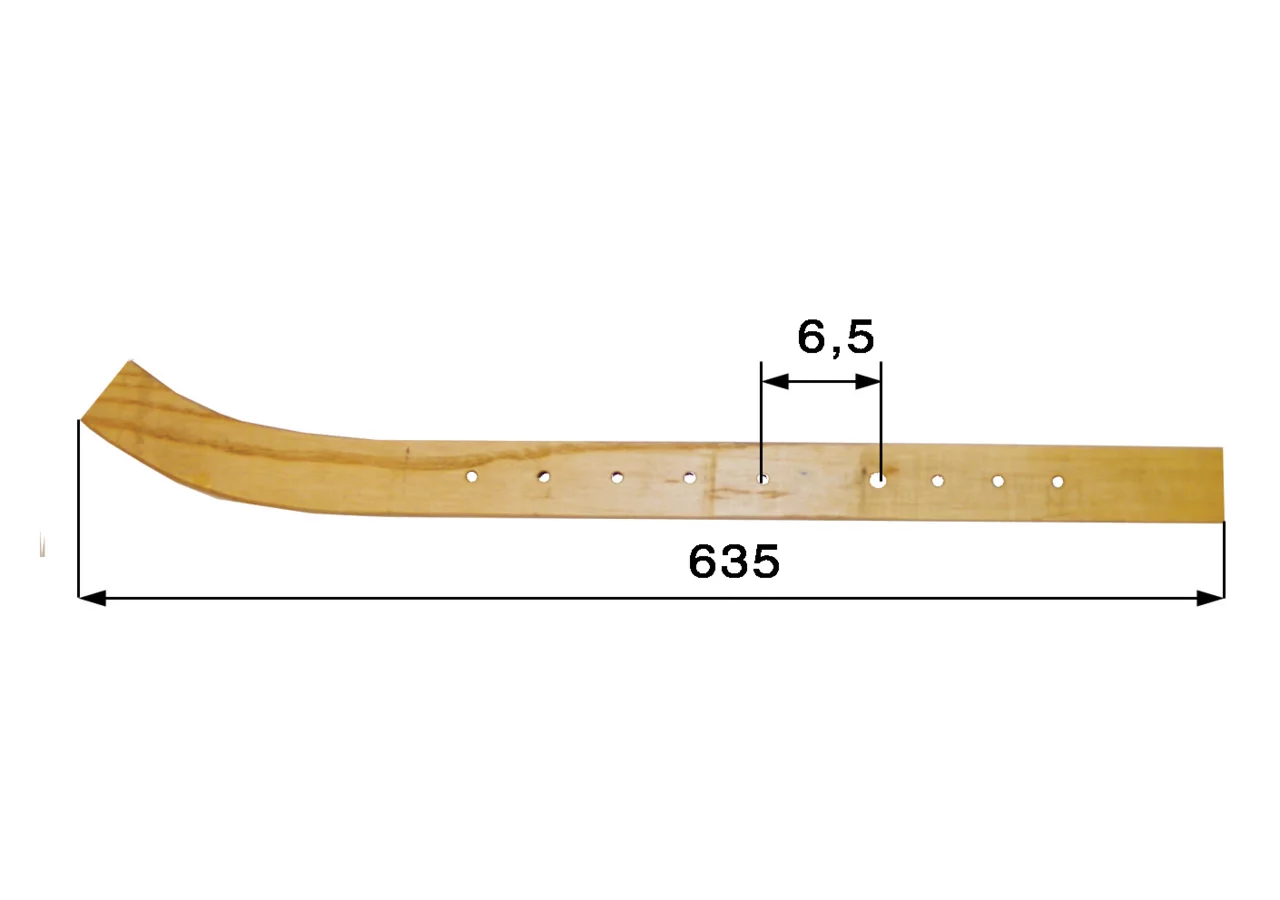 Treibstangenholz L 635 mm – passend für Busatis T501 GartenShop24