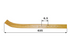 Treibstangenholz L 635 mm – passend für Busatis T501 GartenShop24