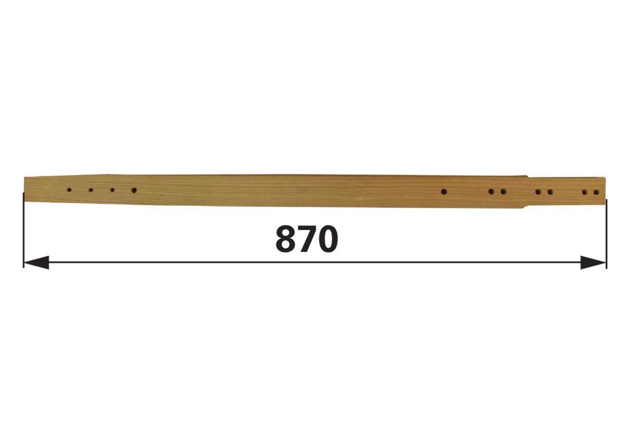 Treibstangenholz L 870 mm – passend für Steyr 0025PH GartenShop24