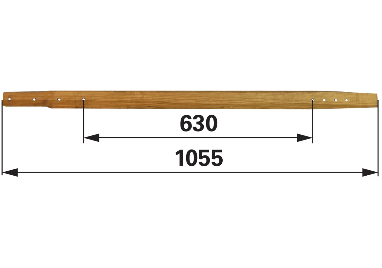 Treibstangenholz L 1.055 mm – passend für Steyr PH8055 GartenShop24