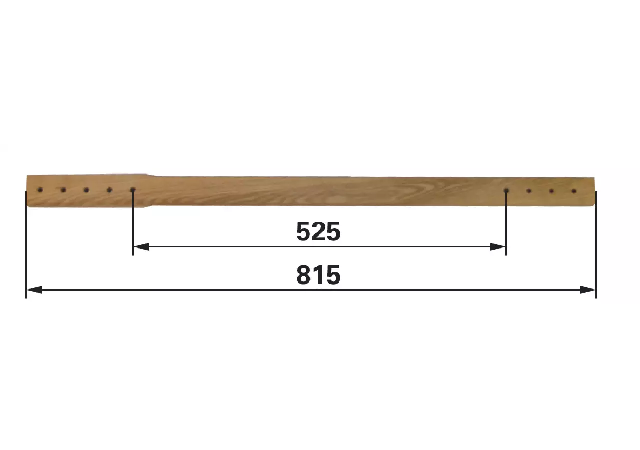 Treibstangenholz L 815 mm – passend für Stockey TS1072 GartenShop24