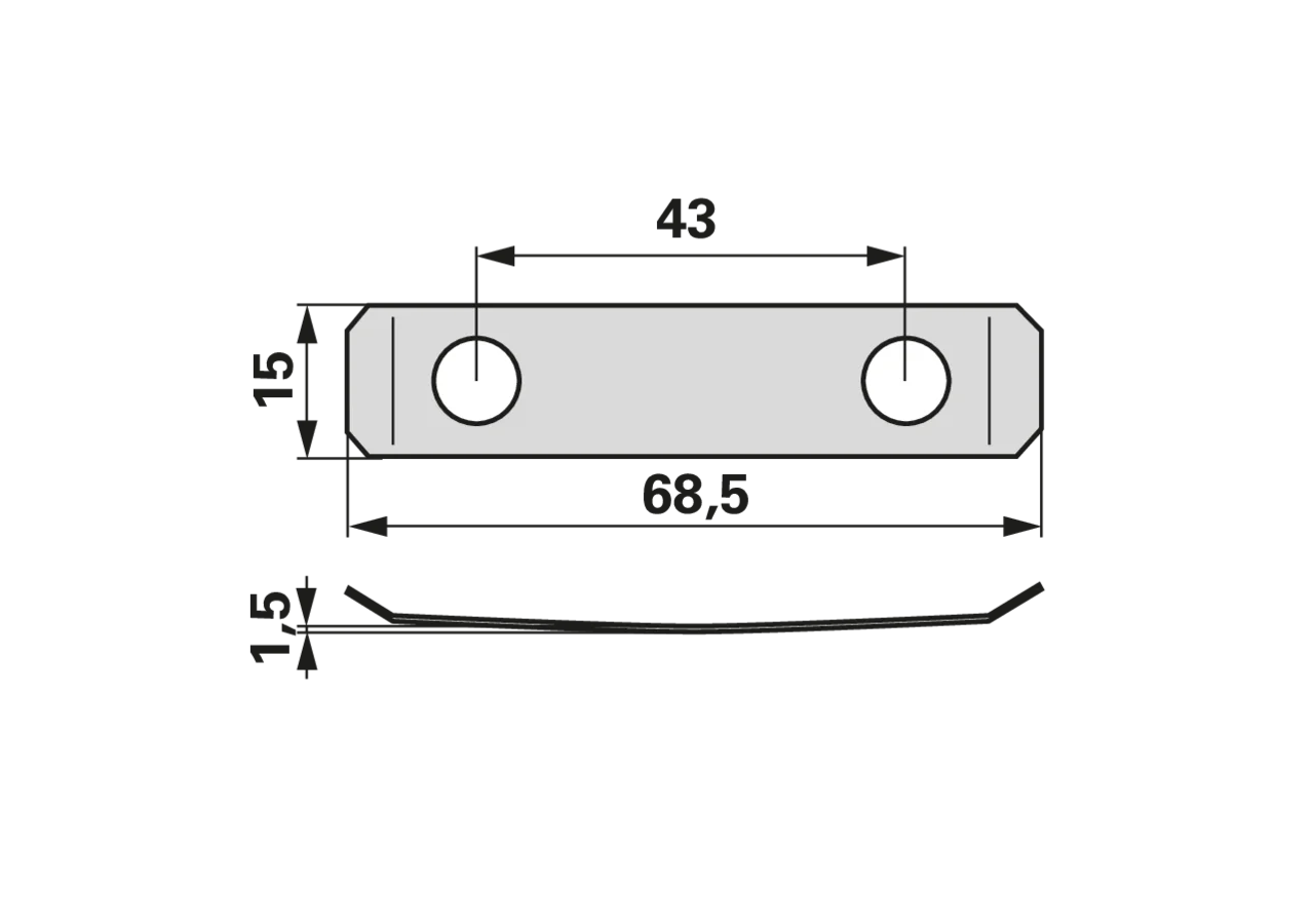 Lasche – passend für Rapid 257387 GartenShop24