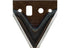 Klinge gezahnt, 4-Loch, 76 x 83 mm Rapid 257514 Rapid
