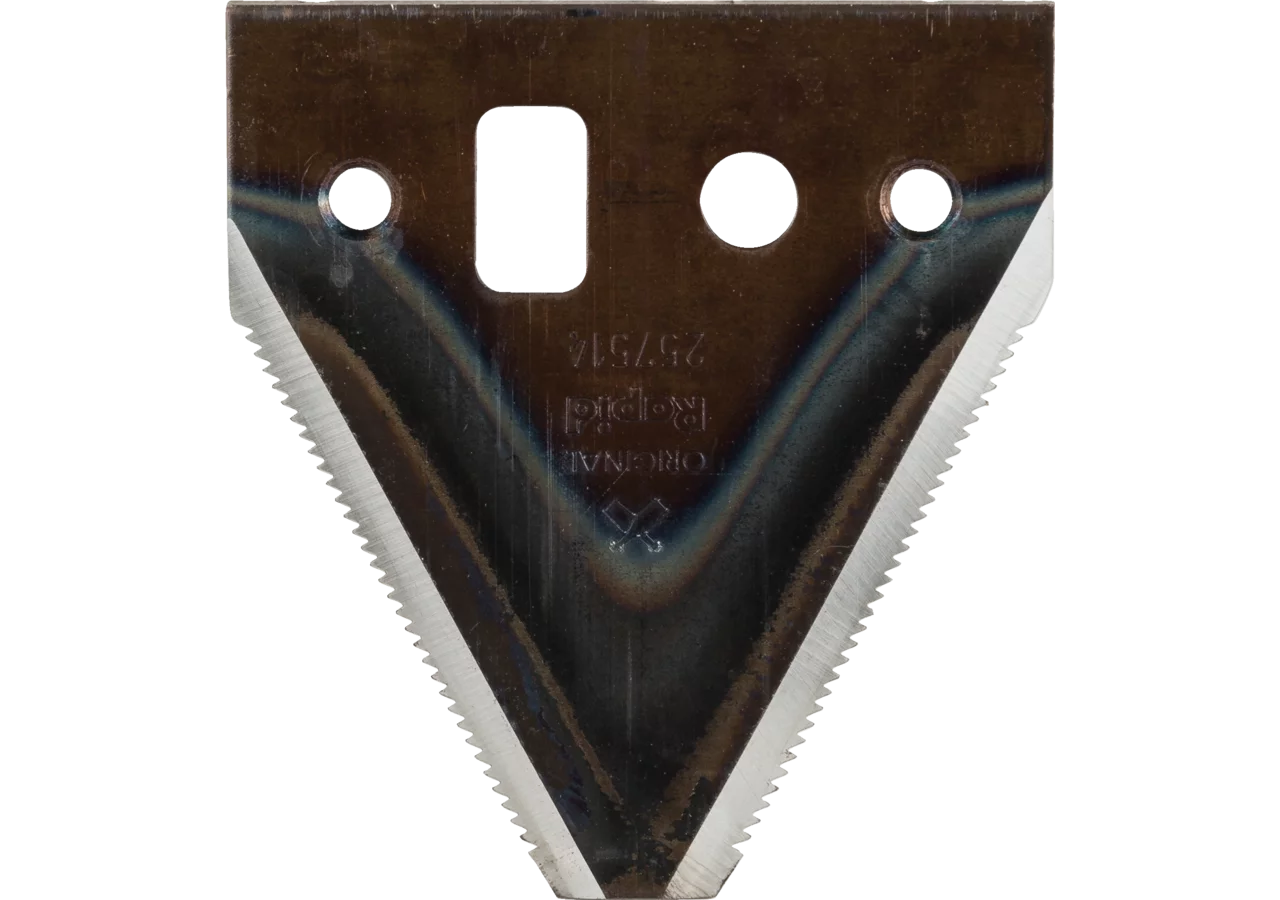 Klinge gezahnt, 4-Loch, 76 x 83 mm Rapid 257514 Rapid