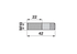 Stiftschraube M10 x 42 mm ESM 3233350 ESM