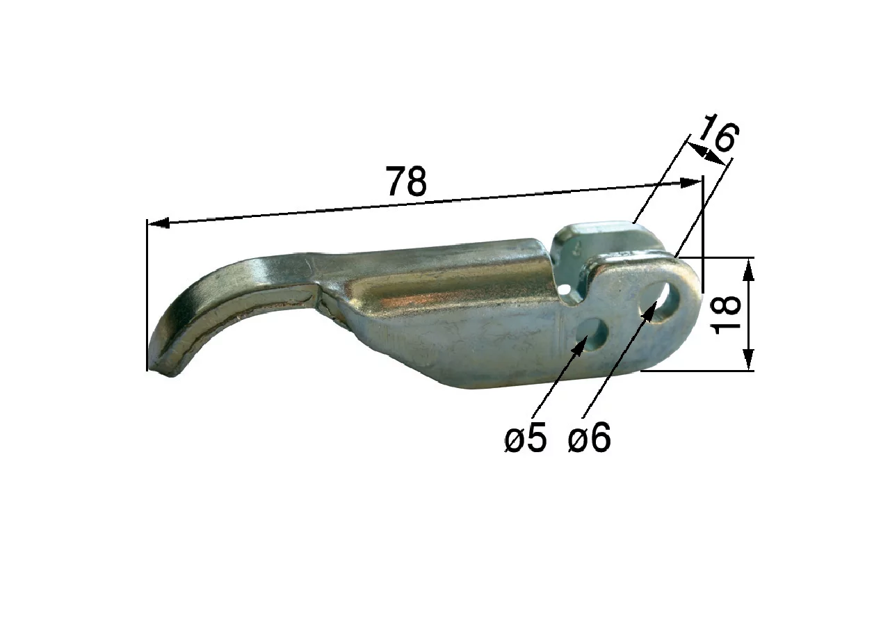 Betätigungshebel – passend für Rapid 251157 GartenShop24