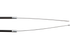Bowdenzug L 1.365 mm – passend für Agria 43462 GartenShop24
