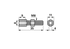 Einstellschraube M8 x 35 mm Aebi 100.5866 Aebi