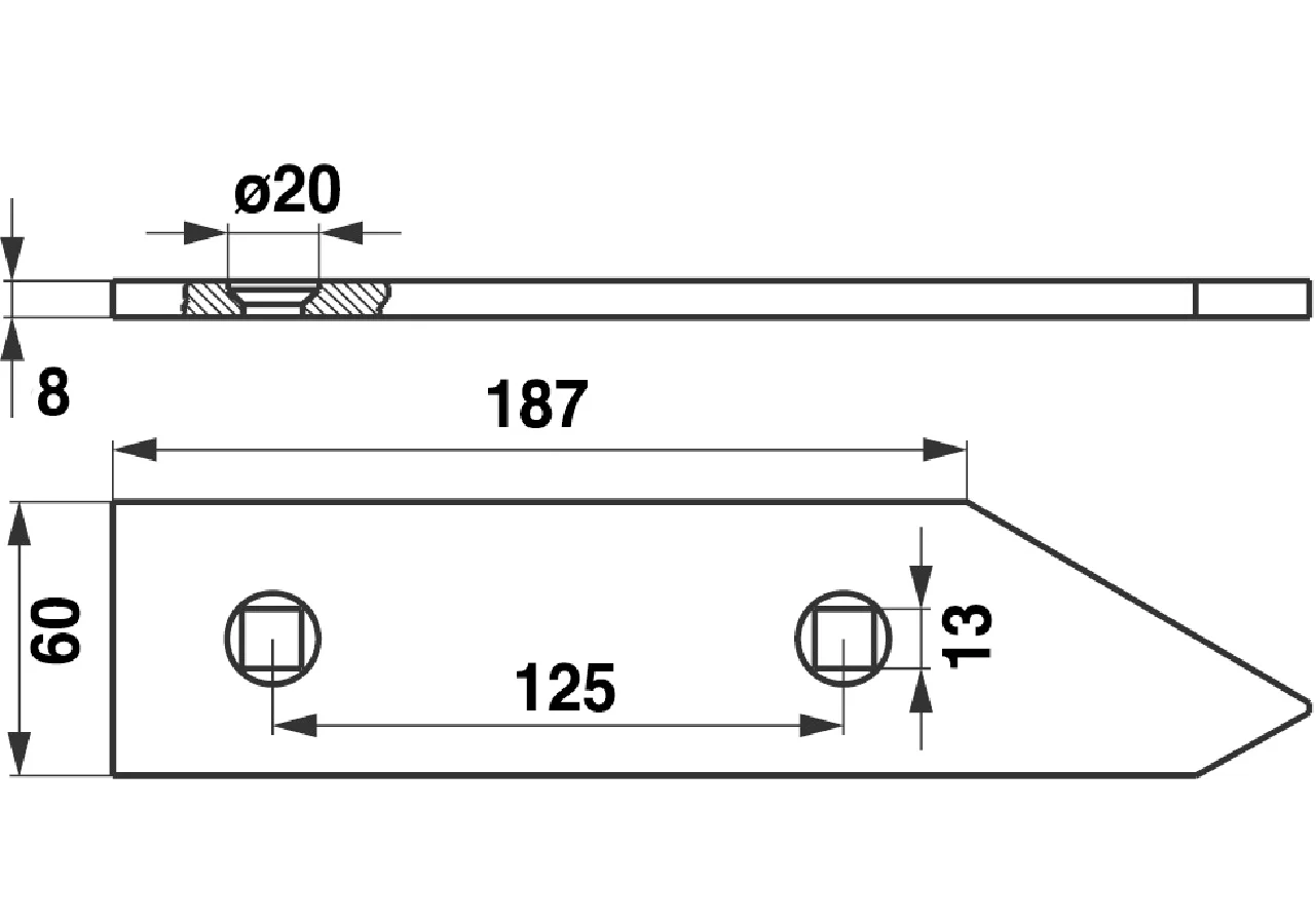 Anlage links, zu Universalpflugkörper GartenShop24