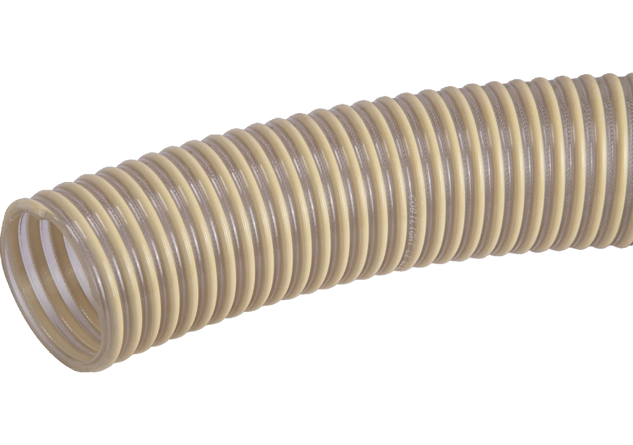 Saug-/Druckschlauch PVC, Weiß, ID 100 mm, für Lebensmittel GartenShop24