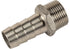 Schlauchanschluss Edelstahl, 1/2 Zoll AG, für Schlauch 13 mm GartenShop24