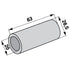 Buchse AD 26,5 x ID 20 x L 63 mm GartenShop24 - Hochwertige Gartengeräte