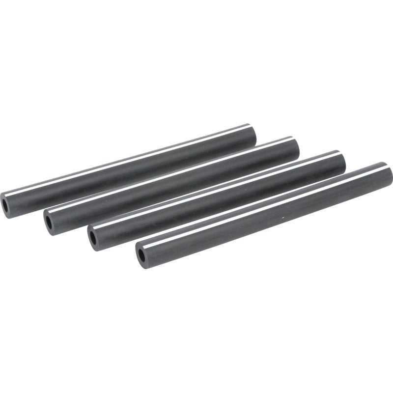 Milchschlauch-Set Gummi, weißer Streifen, ID 8,5 x L 180 mm