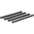 Milchschlauch-Set Gummi, weißer Streifen, ID 8,5 x L 180 mm