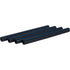 Delaval Luftschlauch-Set Gummi, AD 13,5 x ID 6,5 mm, blauer Streifen, L 170 mm