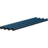 Luftschlauch-Set Gummi, AD 13,5 x ID 6,5 mm, blauer Streifen, L 230 mm