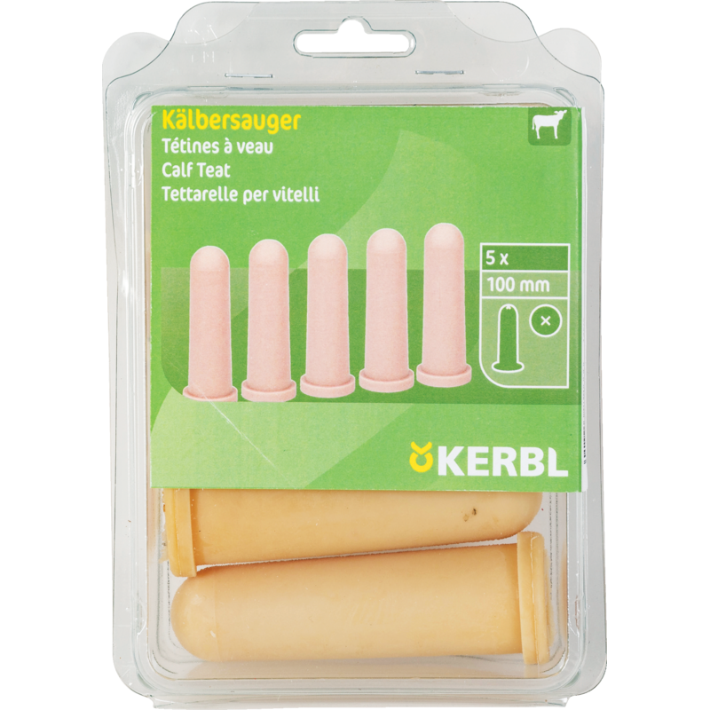 Ersatzsauger Beige, L 100 mm, 5 Stk. im Blister GartenShop24 - Hochwertige Gartengeräte