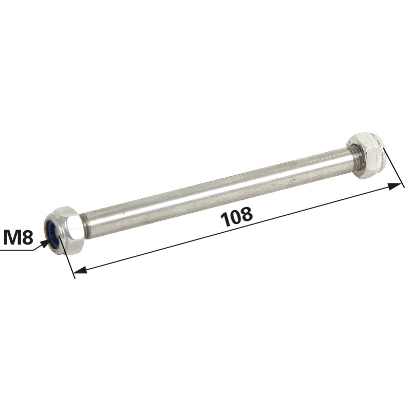 Hosp Achse für Tränkebecken, L 108 mm Hosp 150036 15.0036 Hosp