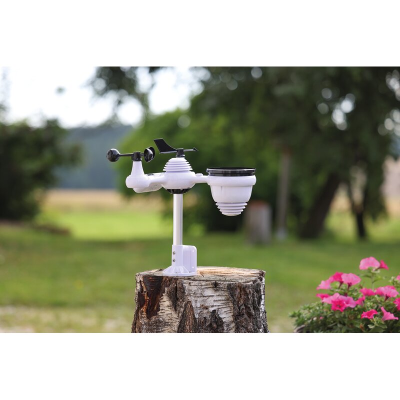 Wetterstation digital, 7 in 1, Wifi, mit Funkstation GartenShop24 - Hochwertige Gartengeräte
