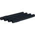 Milchschlauch-Set Gummi, Schwarz, ID 8 x L 150 mm