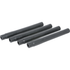 Milchschlauch-Set Gummi, Schwarz, ID 8 x L 180 mm