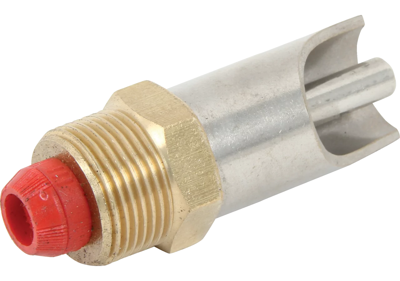 Beißnippel Messing, L 77 mm mit 8 mm Stift, AG 3/4 Zoll GartenShop24