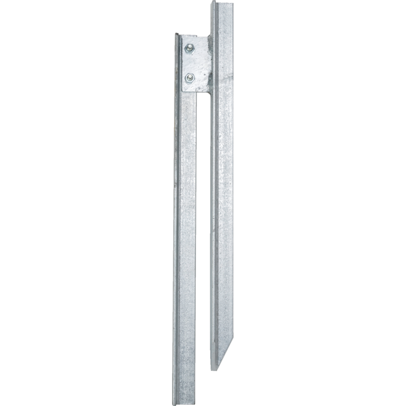 Gallagher Metallständer L 90 cm, verzinkt, für Solargeräte Gallagher 007509 – Zur sicheren Befestigung im ErdbodenFür S10 Gallagher
